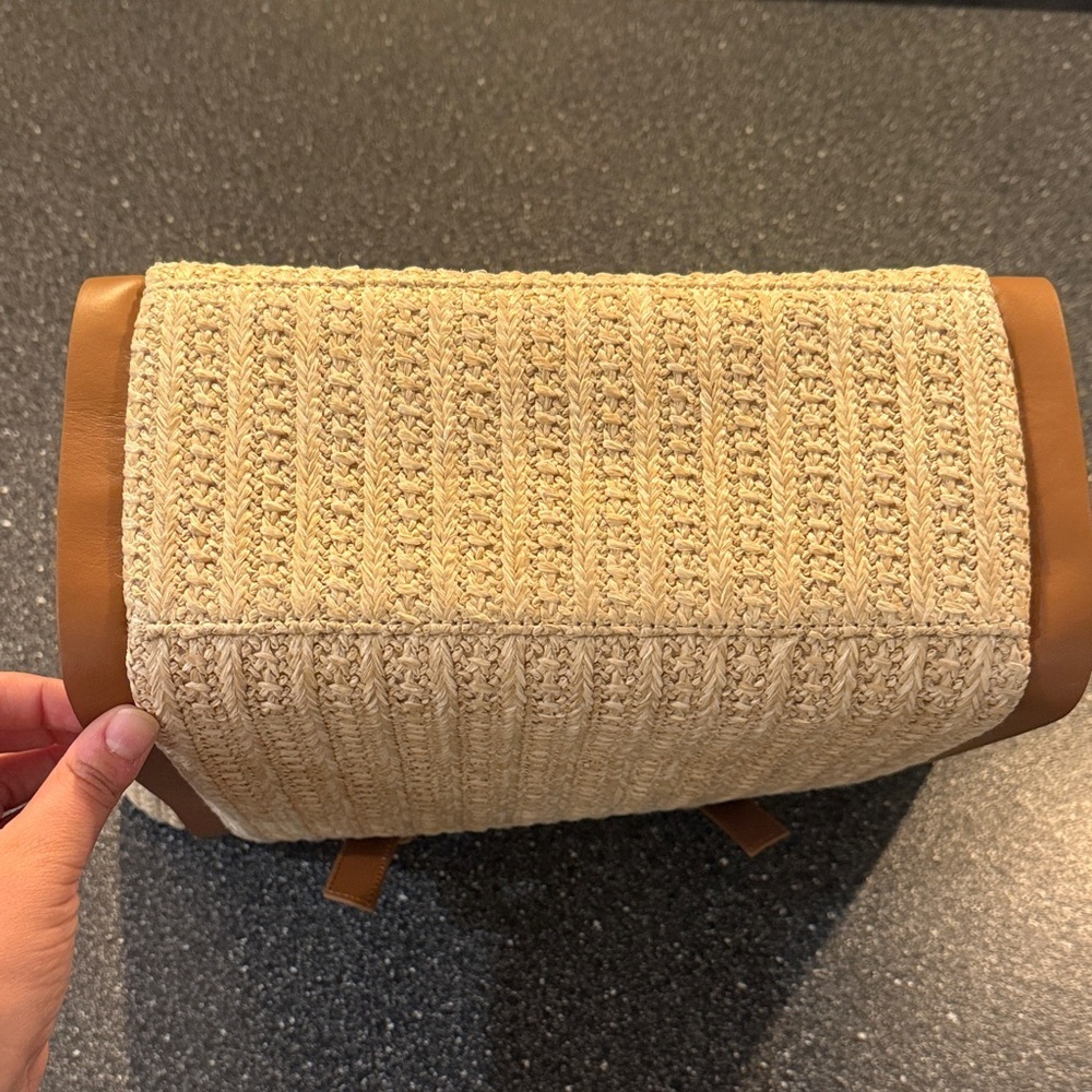 NWT TALBOTS Brown and Cream Tote Bag - Picture 7 of 7